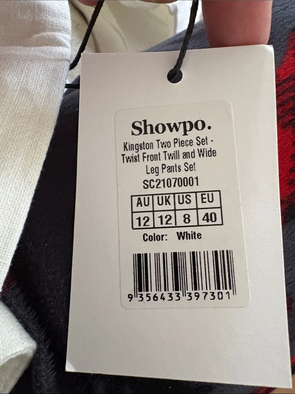 White Women’s Casual Linen-Blend Pants